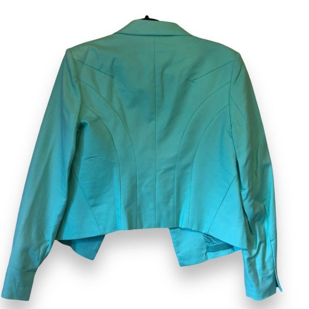 Grace Elements Women's Mint Green Blazer - Size 10 - Picture 2 of 6